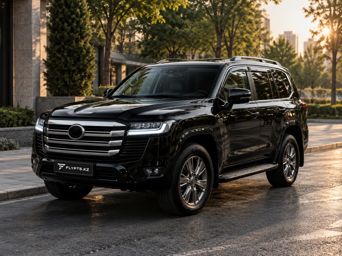 Toyota Land Cruiser 300 с водителем в Астане