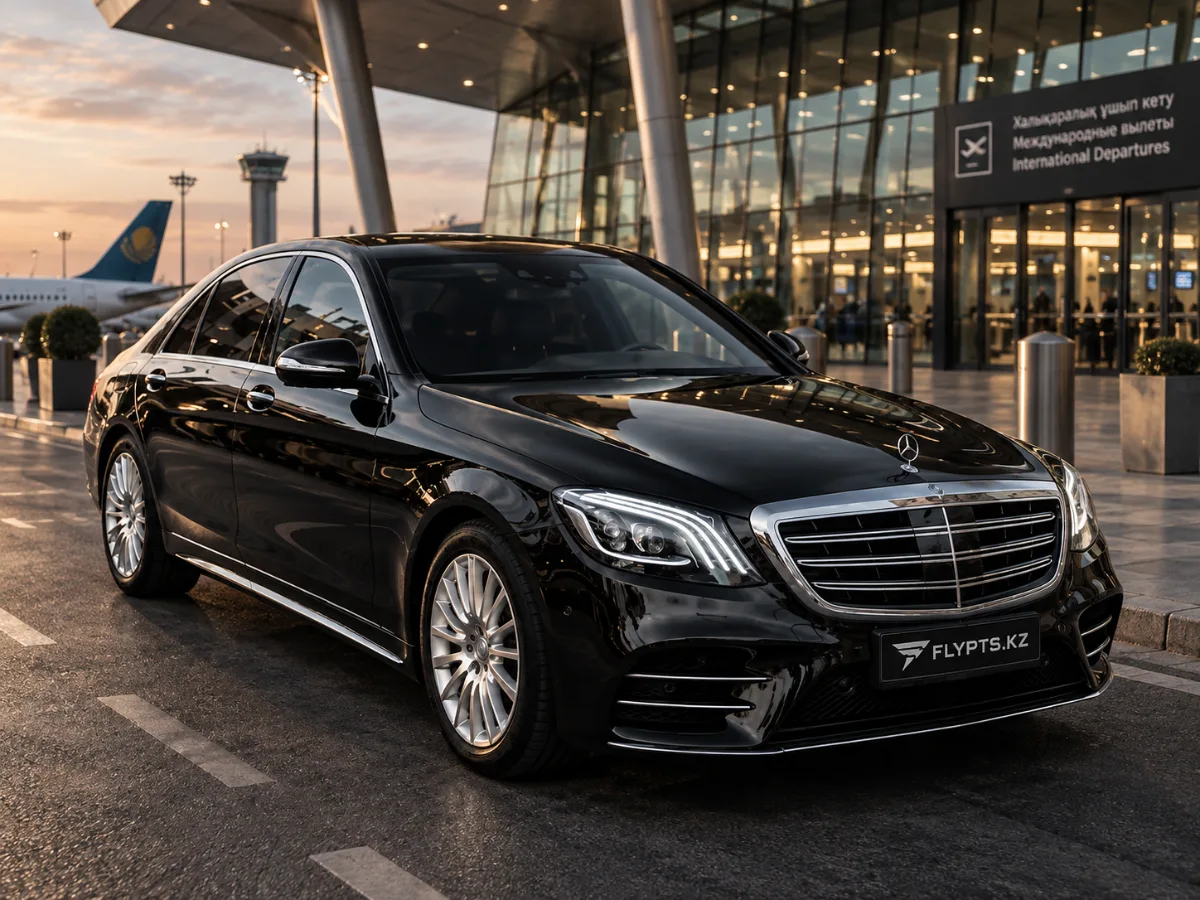 Mercedes-Benz S-class (W222) с водителем в Астане