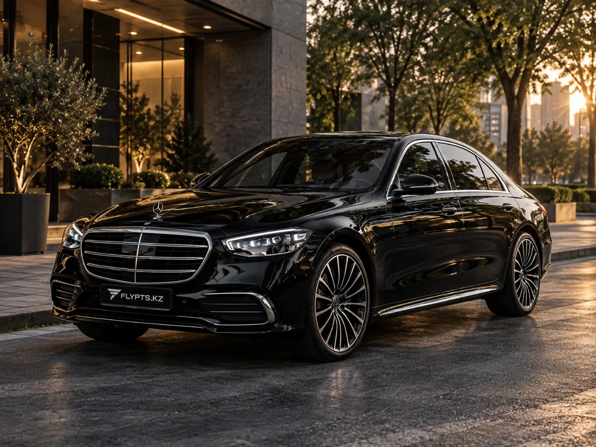 Mercedes-Benz S-class (W223) с водителем в Астане