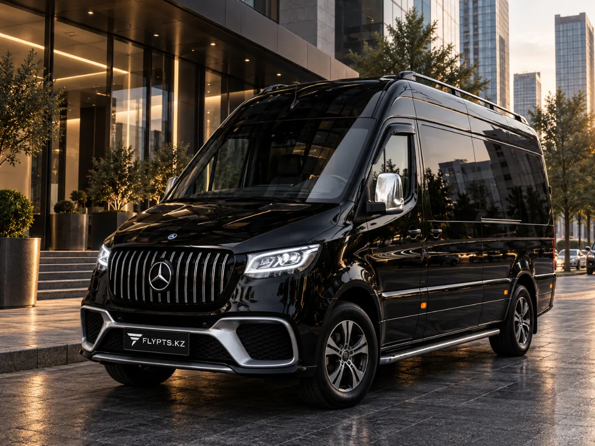 Mercedes-Benz Sprinter VIP с водителем в Астане